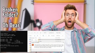 Broken Folder Nightmare Windows Cant Access It [upl. by Nomyar335]