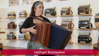 Marie Stickler spielt mit Harmonika Alpengold Original 5018 Santos Palisander  Rumberger Edition [upl. by Hamel456]