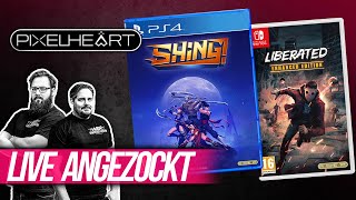 Liberated  Shing  2 neue Games von PixelHeart angezockt  LIVE NES Commando Gameplay Action [upl. by Niehaus]