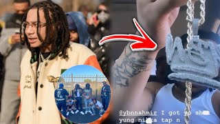 YBN Nahmir Gets His Chain Snatched By Compton Goons [upl. by Asuncion]