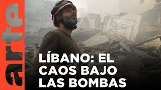 Líbano un diluvio de fuego  ARTEtv Documentales [upl. by Luane222]