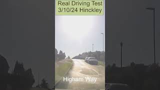 REAL Driving Test PASS Dashcam Footage Hinckley drivingtest dashcam Hinçkley [upl. by Cam971]