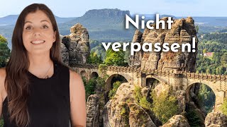 Top 7 Ausflugsziele in der Sächsischen Schweiz  Elbsandsteingebirge [upl. by Cheke]