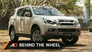 2018 Isuzu muX RZ4E 4x2 LSA Blue Power Review  Behind the Wheel [upl. by Docilla]