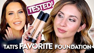 Tati Made Me Buy The quotBEST FOUNDATION EVERquot RCMA Natural Full Coverage Foundation Tested [upl. by Perni]