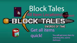 Block Tales All item locations Updated Roblox [upl. by Alverson]