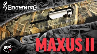 Browning Maxus II Camo Max5 Shotgun Review [upl. by Aniwde875]