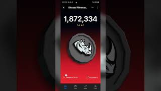 Rhinoceros withdrawal option token crypto coin telegram group httpstmeblessedRhinoceros [upl. by Schoof758]