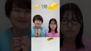 Small Gold Vs Big Gold Challenge 😂shortvideo​ kindness​ facts​ challenge​ viral​ [upl. by Scheider]