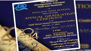 Holland High School Graduation Ceremony  Class of 2024 [upl. by Avan]