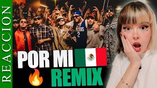 🟩​⬜​🟥 REACCIONAMOS A Por Mi Mexico Remix  Lefty SM Santa Fe Klan Dharius CKan MC Davo amp Neto Peña [upl. by Celik37]