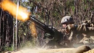 Australian Troops Show Off Their War Fighting Skills During Military Exercise [upl. by Nanek284]