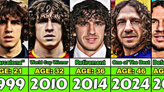 Carles Puyol Transformation From 1996 to 2024 [upl. by Lua808]