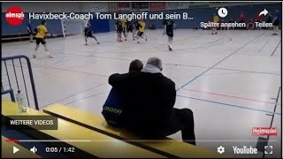 HavixbeckCoach Tom Langhoff und sein Boss Bodo Dräger [upl. by Eziechiele]