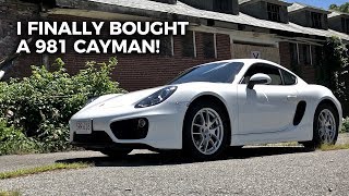 I Finally Bought a 981 Porsche Cayman [upl. by Nellac]