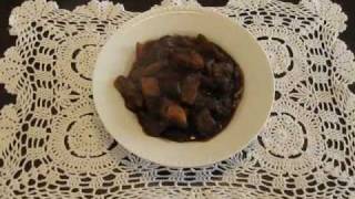 Papas en Chile Negro  Potatoes with black sauce black chili  video 38 [upl. by Liamaj228]