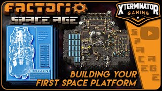 Factorio Space Age Tutorial  🌌 Building Space Platforms amp Planet Travel [upl. by Aynotak]