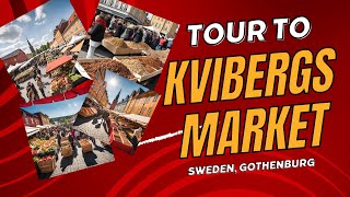 Exploring Kvibergs Market in Gothenburg Sweden  Street Food Fresh Produce amp Hidden Gems [upl. by Sergent384]