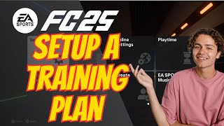 How to Setup a Training Plan in EA FC 25 [upl. by Darce11]