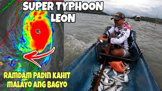 SUPER TYPHOON LEON SA LAGUNA LAKE LAOT PADIN KAHIT MALALAKI ALON [upl. by Abagael309]