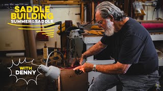 Building a Western Saddle Ep4  Dennys Masterpiece [upl. by Portwine249]