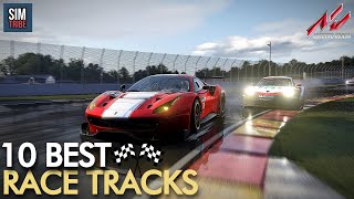 TOP 10 BEST RACE TRACKS November 2021  Assetto Corsa Track Mods Showcase [upl. by Demmahom]