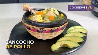 Fácil sancocho de pollo  En olla multifuncional [upl. by Stoll344]