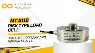 Introducing the MT 4110 Disk Type Load Cell from Max Technologies [upl. by Papp]