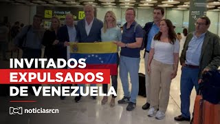 “Es una dictadura desquiciada Hemos sido maltratados” diputados expulsados de Venezuela [upl. by Ggerg161]