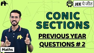 Conic Sections Class 11 Maths JEE  NCERT Chapter 11  Hyperbola PYQs Previous Year Questions 2 [upl. by Colwen]