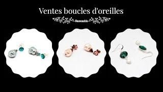 Nouvelles Boucles Doreilles Vente En Direct [upl. by Yenal]