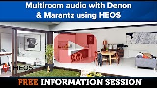 Denon amp Marantz  Multiroom audio with acclaimed HEOS solution 06 Oct 2017 [upl. by Nelluc391]