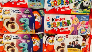 Jurassic World Kinder Joy ASMR Unboxing [upl. by Griffiths]