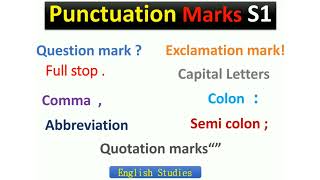 Punctuation Marks ¦ أسهل شرح لعلامات الترقيم في اللغة الإنجليزية [upl. by Melisse]