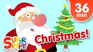 Our Favorite Christmas Songs for Kids  Super Simple Songs [upl. by Dacia116]