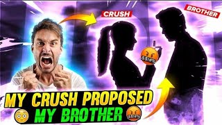 MY CRUSH PROPOSED MY BROTHER 😄🤣FUNNY STORY  CALL OF DUTY MOBILE MAQGAMERZ07 [upl. by Calypso]