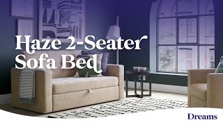 Haze 2Seater Sofa Bed  Dreams Beds [upl. by Root]