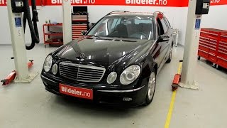 Mercedes Eklasse Hvordan bytte pollenfilter  2003 til 2009 mod W211 [upl. by Aivin]