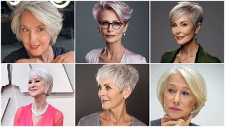 75 FASHION Short Haircuts 2024 For OLDER WOMEN 50 60 70 [upl. by Ludovico]