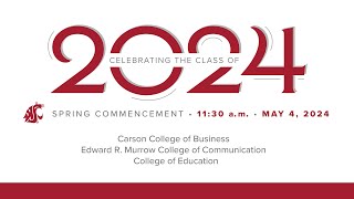 Spring 2024 1130 am Commencement [upl. by Neeroc133]