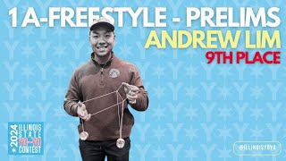 Andrew Lim — 1A Prelim — 9th Place — 2024 Illinois States Yo Yo Contest [upl. by Breen448]