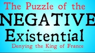 The Puzzle of Negative Existentials Philosophy of Language [upl. by Habeh]