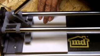 How to Use a Manual Tile Cutter Beginners Guide [upl. by Maxima]