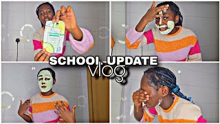 SCHOOL UPDATE HOW AM COUPING IN SPANISH SPEAKING COUNTRY Trying new face mask [upl. by Gluck]