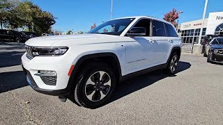 USED 2024 JEEP GRAND CHEROKEE 4XE 4x4 at Newnan Peachtree CDJR USED P3306 [upl. by Seton733]