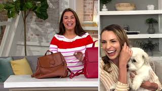 RADLEY London Lorne Close Large Leather Flapover Backpack on QVC [upl. by Fisoi337]