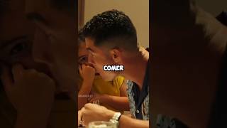 La comida quemada de Georgina derretirá tu corazón ¡La conmovedora reacción de Ronaldo 🧐ll ronaldo [upl. by Aleuqahs412]