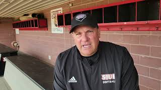 SIUE softball Head Coach Ben Sorden 31724 [upl. by Ettesus444]