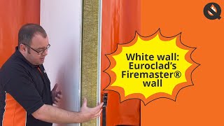 Firestopping Tested Detail Euroclad’s Firemaster® Wall White Wall [upl. by Ahsilahs619]