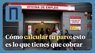 💥💰 Cómo CALCULAR TU PARO en 2024 💶  Guía completa FÁCIL [upl. by Cirederf]